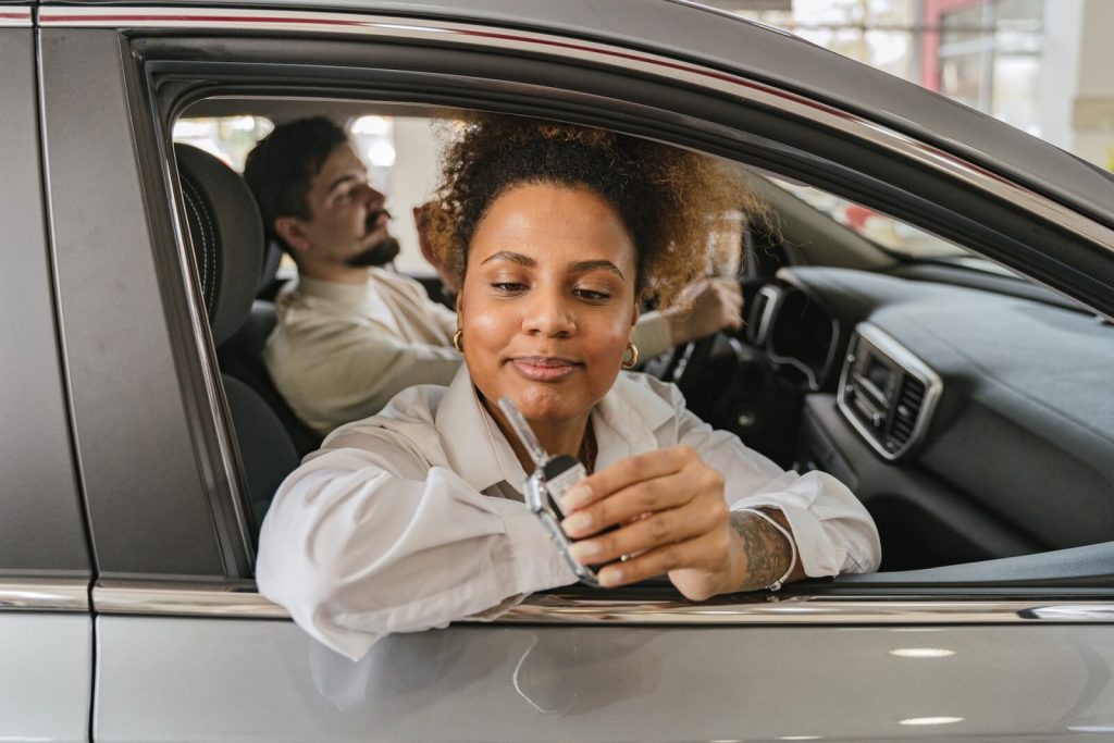 A new car owner thinks about auto insurance in Columbus